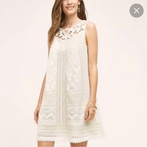 Anthropologie Cottonwood Swing Tunic Dress by Vanessa Virginia